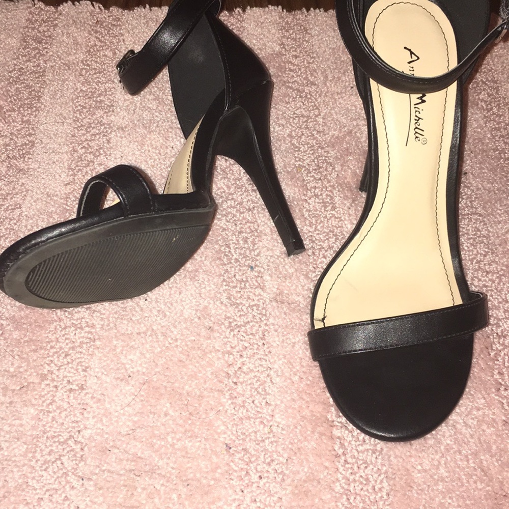 Black heels